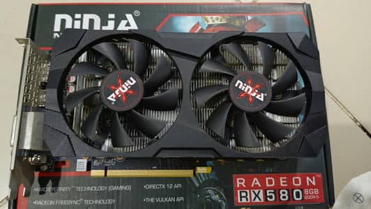 RX 580 8GB GDDR5 | Dual Fan | Box | Excellent Condition | 1080p Gaming