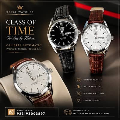 HIGH QUALITY LEATHER WATCH ⌚