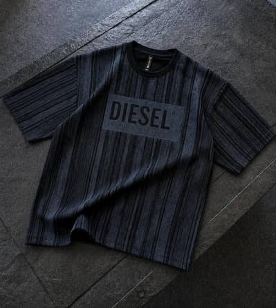 Waffle Knitted Dropshoulder Tshirts 