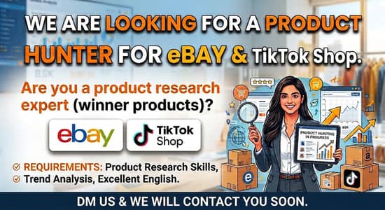 Ebay & Amazon Product Hunter Needed