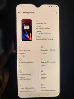 One Plus 6T 8Gb 128Gb PubG