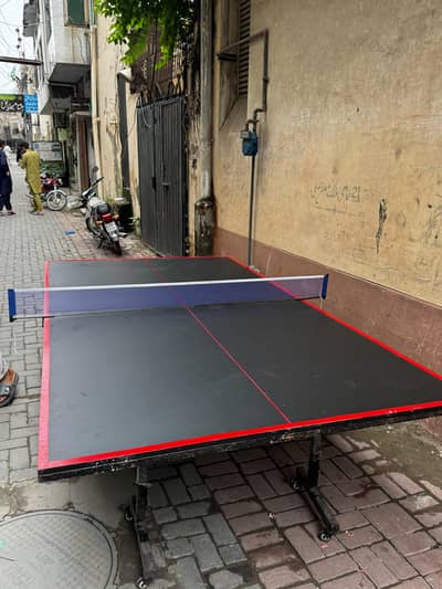 Premium quality table tennis table black color