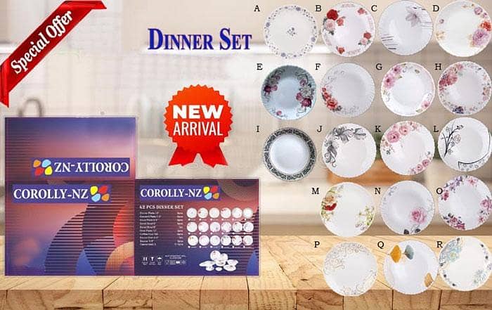 corelle dinner set 0