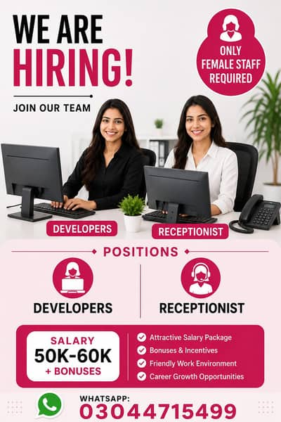 Hiring Female Staff