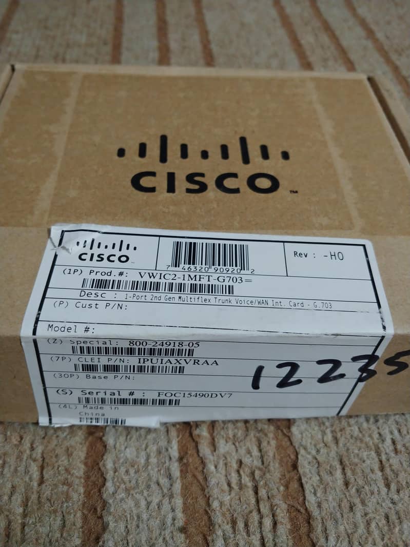 Dock station/ Xeon processor/ Cisco network interface card 7