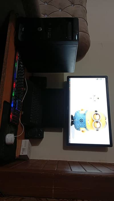 HP Core i5 3rd gen Gaming Pc Complete Setup.