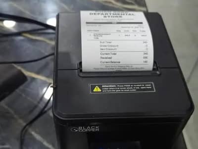 Black Copper Receipt printer