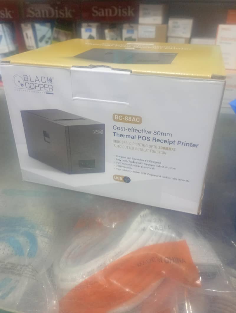 Black Copper Receipt printer 2