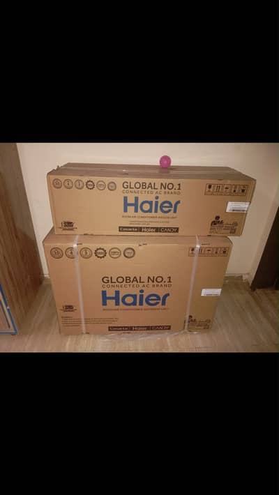Haier T3 Series Split AC | Turbo Cooling | Brand New | Urgent sell