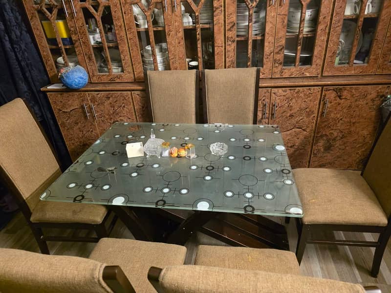 Dining Table 6 Chairs 1