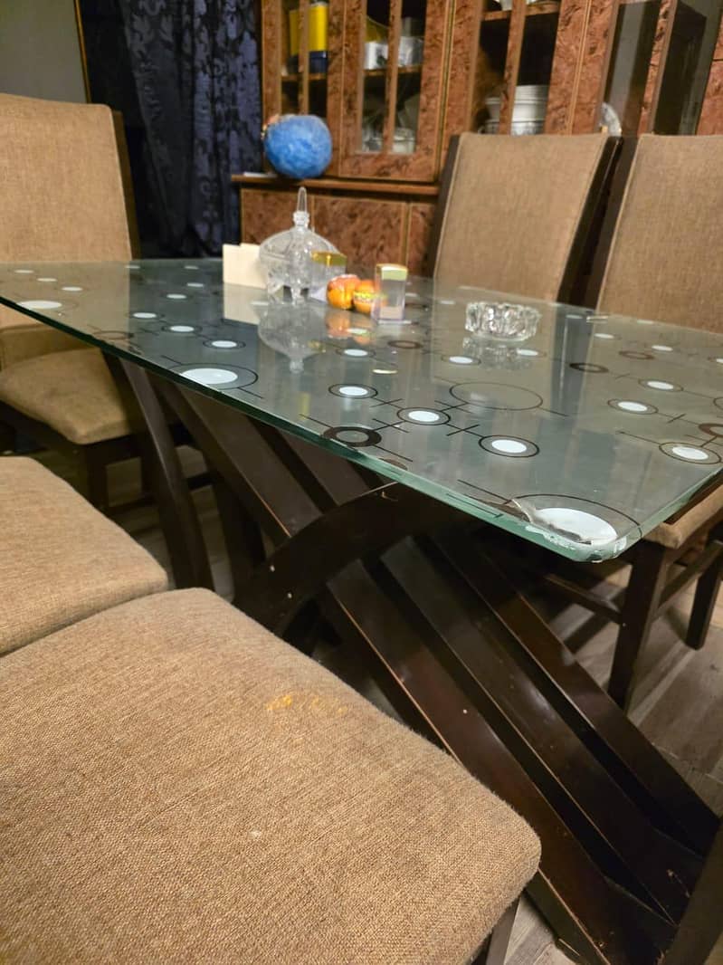 Dining Table 6 Chairs 4