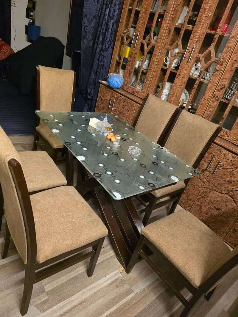 Dining Table 6 Chairs 5