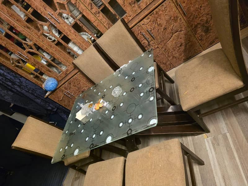 Dining Table 6 Chairs 8