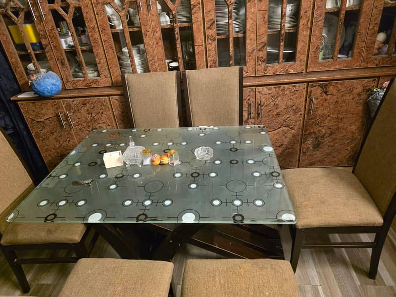 Dining Table 6 Chairs 12