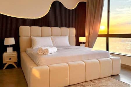 Daily basis, and weekly basis, Two bedrooms fully furnished luxury apartments available for rent Gulberg greens Islamabad Project:- in Sky Park One,& Bahria Town Phase 1 phase 4, phase 7 Luxury apt Available for rent