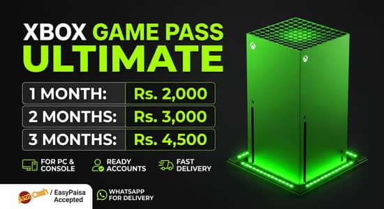 Xbox Game Pass Ultimate Key Card (1 - 3 Months) - PC & Console