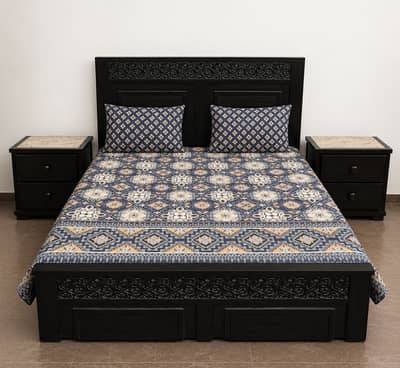 Bed and other furniture