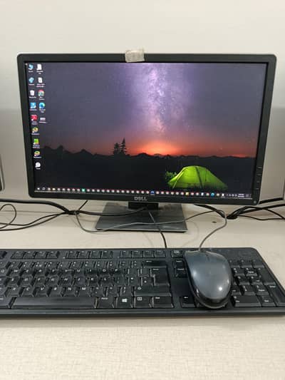 HP Computer Core i5 6th Generation | CPU Monitor Keyboard Mouse