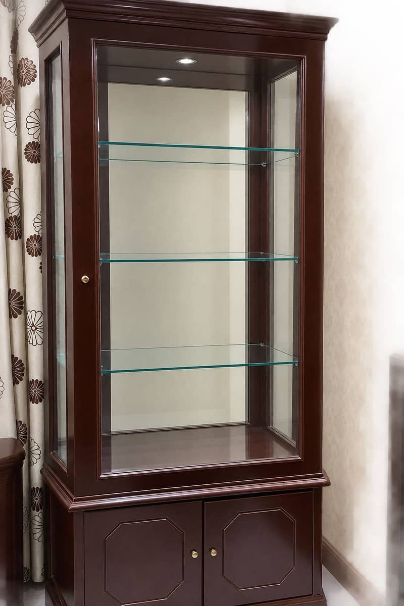 Shesham Solid wood showcase 1