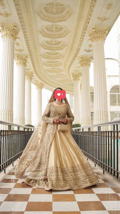 Branded Bridal New Dress One time used