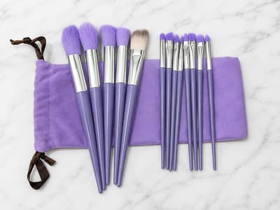 13 pcs makeup brushes set with delivery Hyderabad