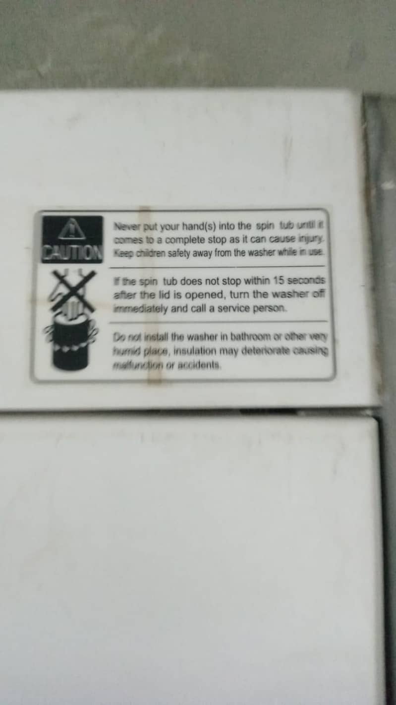 washing machine 7