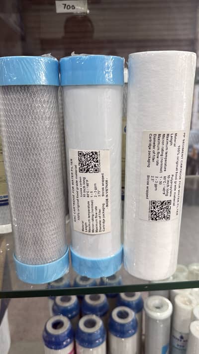 Water filter cartridges