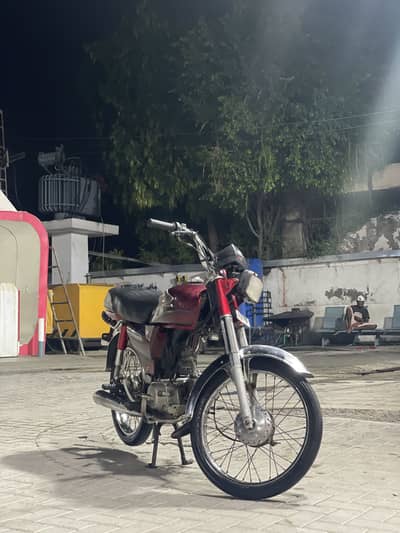 Honda CD70 Ganine Total Only Series byer Call Me 03100086227 Whatsapp