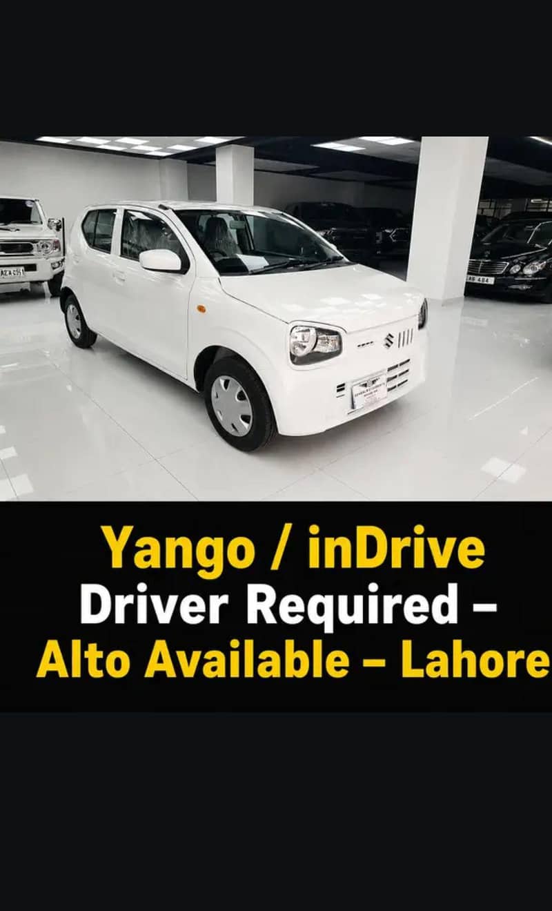 yango / indrive driver required 1