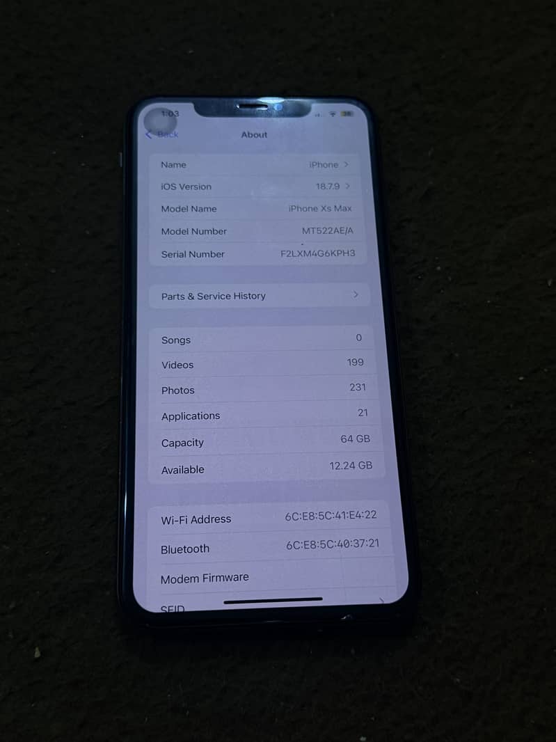 iPhone xs max 4