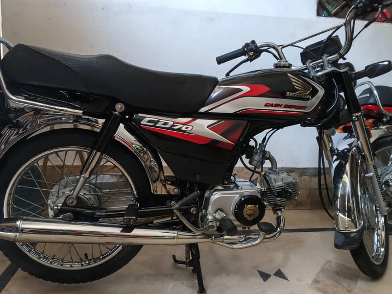 Honda cd70 4
