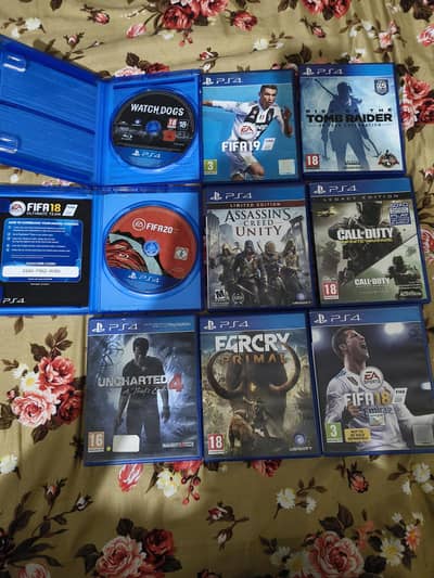 I want sale my 9 dvds of PS4 and ps5 10by10 condition