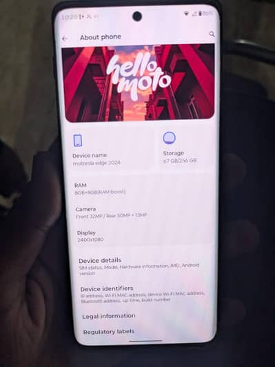 Motorola edge 2024 8+8 256