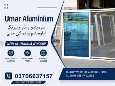 Aluminium Windows Repairing | New Aluminium Windows | Glass Work