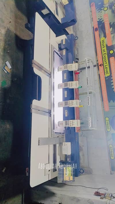 4head new embroidery machine 400/550