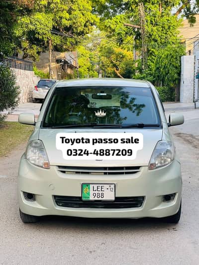 Toyota Passo 2007 register 2012 rabta 0348-4610869
