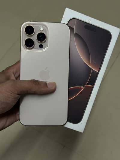 iPhone 16 Pro Max JV Brand New Desert Titanium