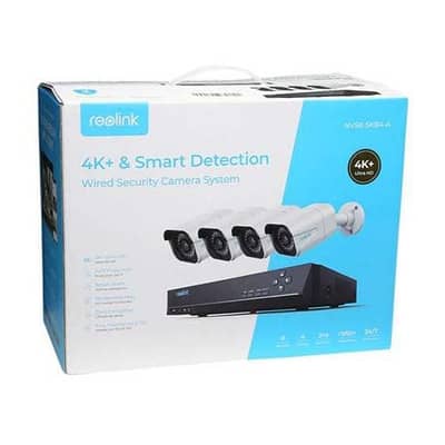 Reolink 8-ch nvr with 4×10mp camera set with 2tb HDD