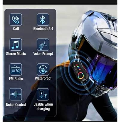 Bluetooth Headset Earphone for Helmets - K06 / K06A Universal
