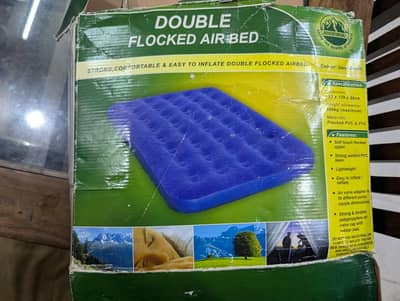 Adventuridge Double Flocked Air Bed.