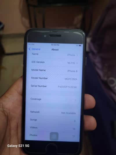Apple iPhone 8 dual sim pta 256gb read add