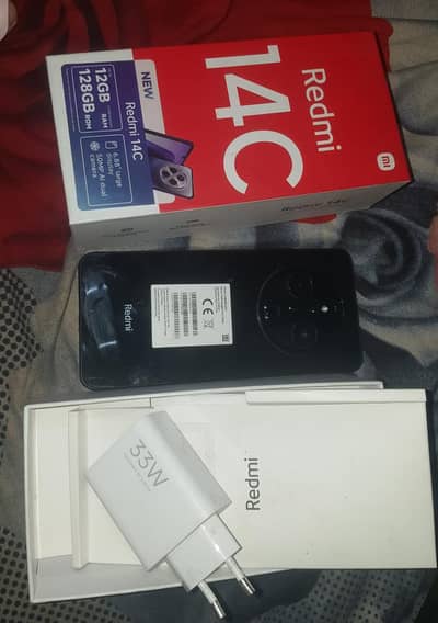 Xiaomi Redmi 14C 6 128 with box charger