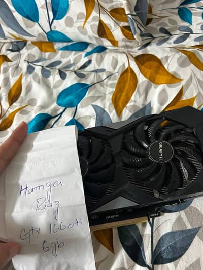 GTX 1660ti Graphics Card 6Gb Gigabyte