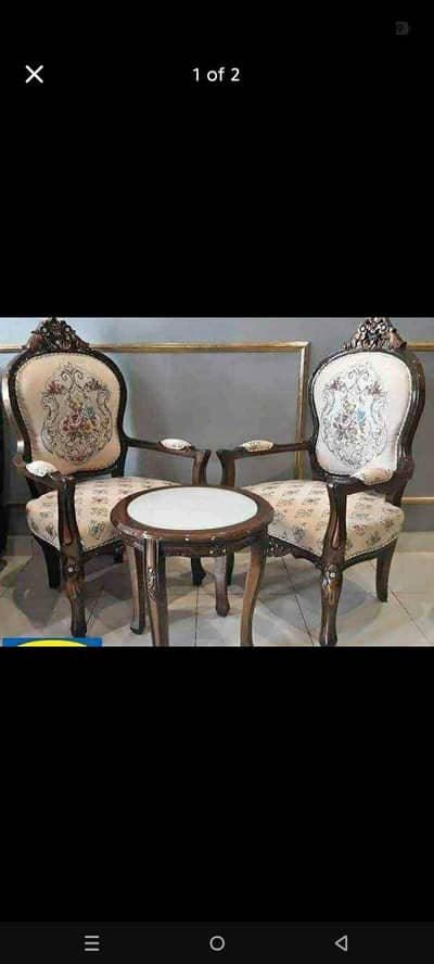 modren coffy chairs set pur Tali