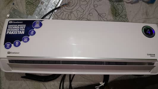 Dawlance crome 1.5 ton all ok R410a gass
