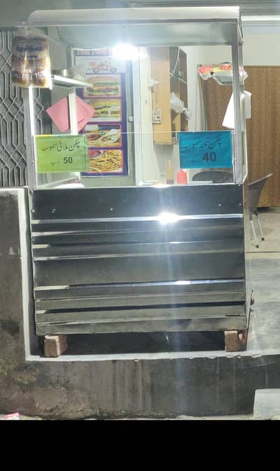 Fast Food Stall – Stainless Steel Counter