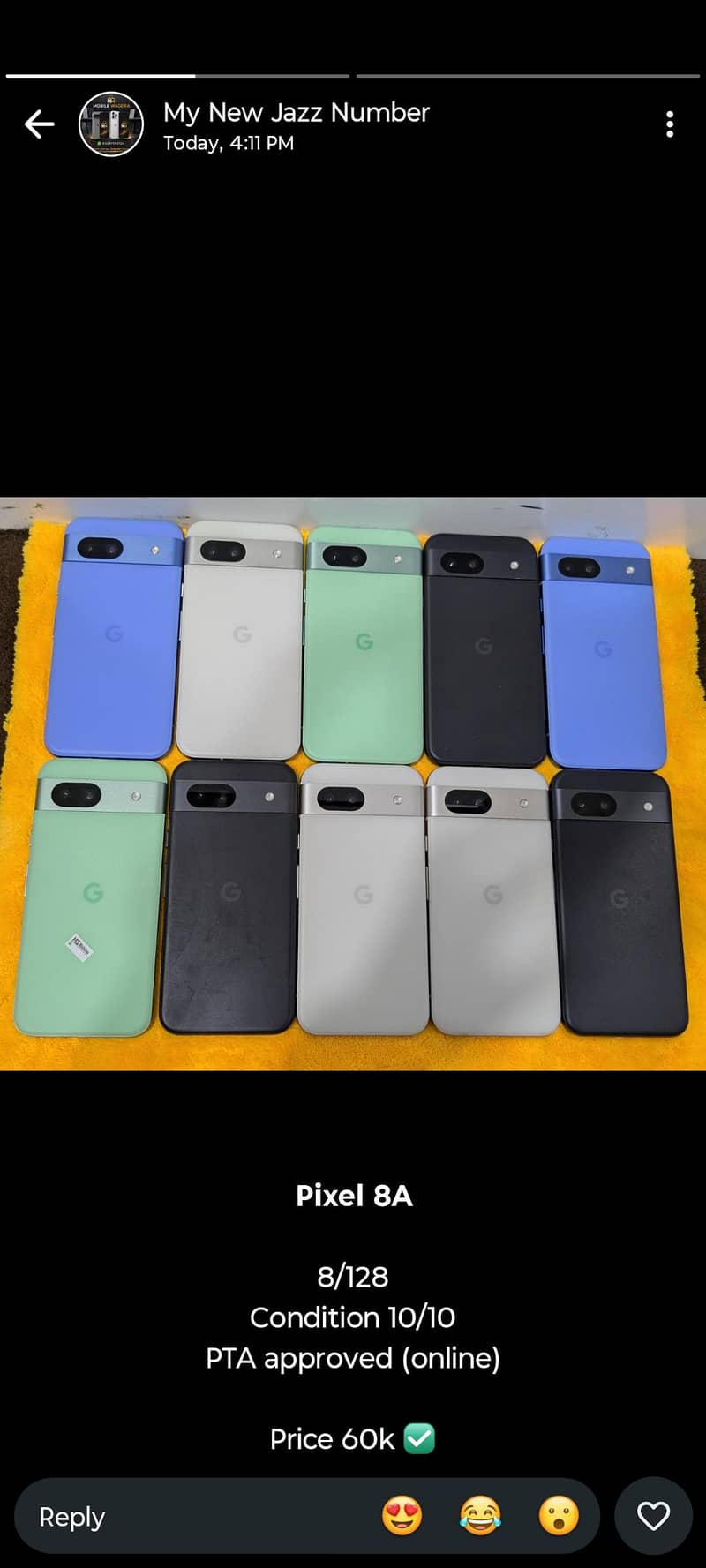 pixel 8a PTA approved 0