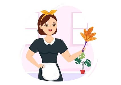 female maid required