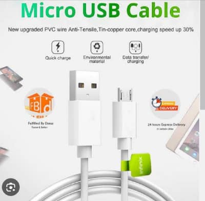 Android charging cable New condition Free delivery