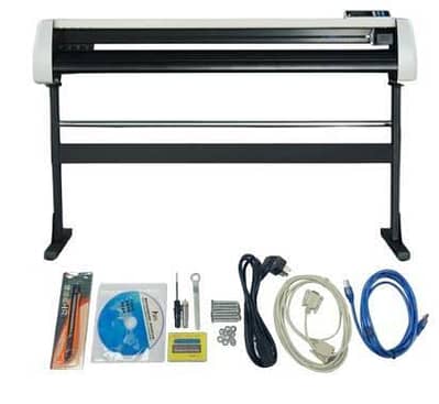 Cutting plotter with Complete Bike Sticker & Decoration Stock for Sale